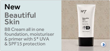 New No7 Beautiful Skin BB Creams